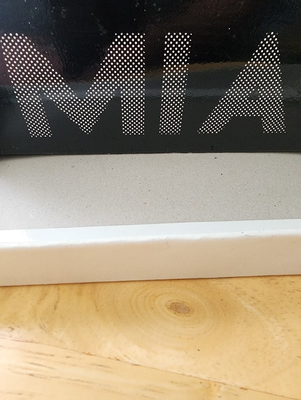 Vintage Y2K MIA Black Platform Thong Sandals Size 7 New In Box - Picture 4 of 5